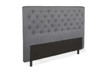 Sengegavl Dypstiftet 180 cm - Grå - Møbler - Senger - Sengetilbehør - Sengegavl