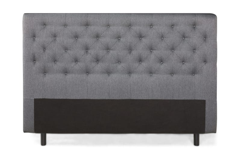 Sengegavl Dypstiftet 180 cm, Grå