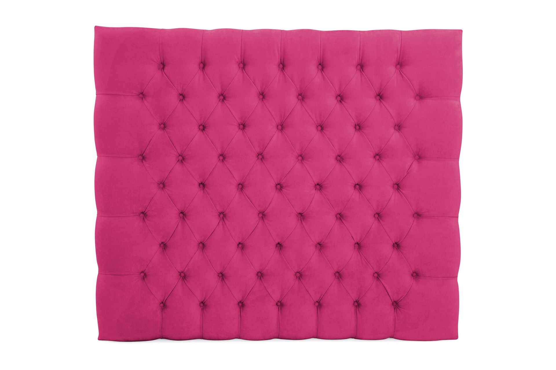 Sengegavl Estelle 105 cm Fløyel - Rosa - Møbler - Senger - Sengetilbehør - Sengegavl