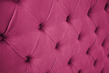 Sengegavl Estelle 180 cm Fløyel - Rosa - Møbler - Senger - Sengetilbehør - Sengegavl