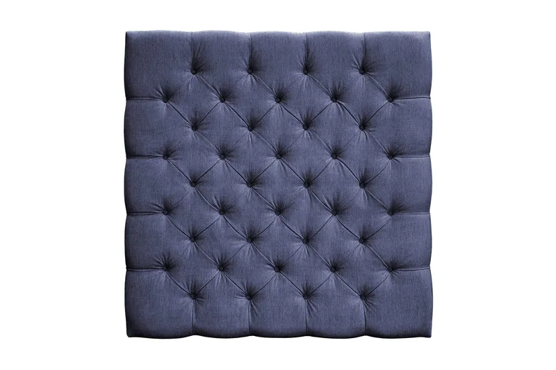 Sengegavl Joluma 120 Knapper, Mørkeblå