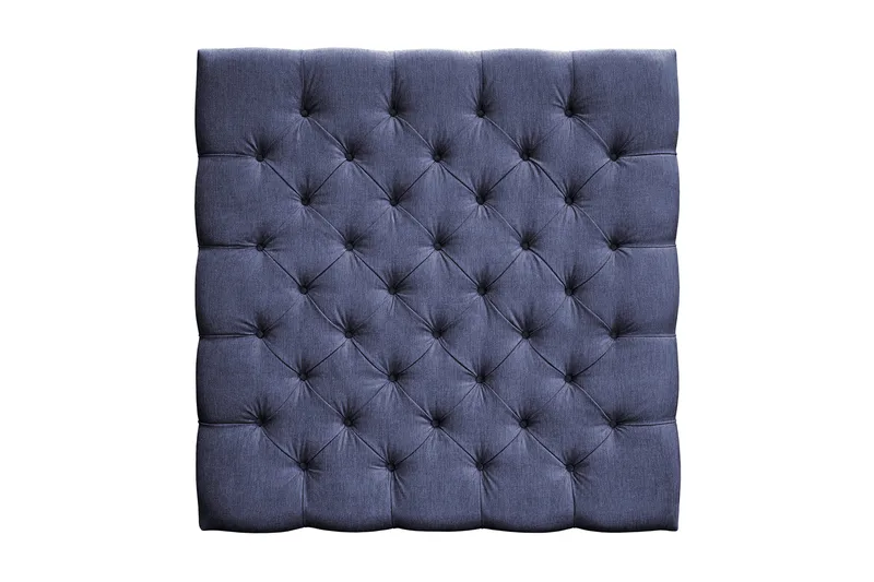 Sengegavl Joluma 120 Knapper, Mørkeblå