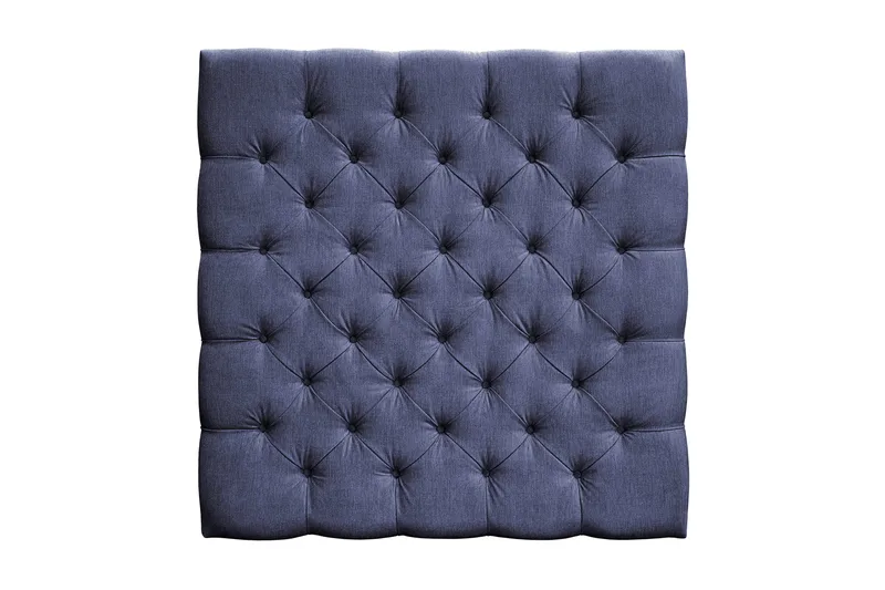 Sengegavl Joluma 140 Knapper, Mørkeblå