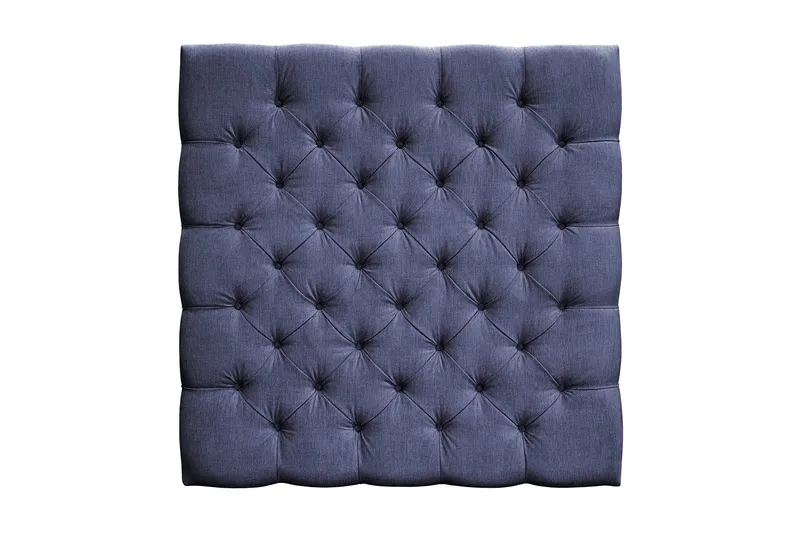 Sengegavl Joluma 140 Knapper, Mørkeblå