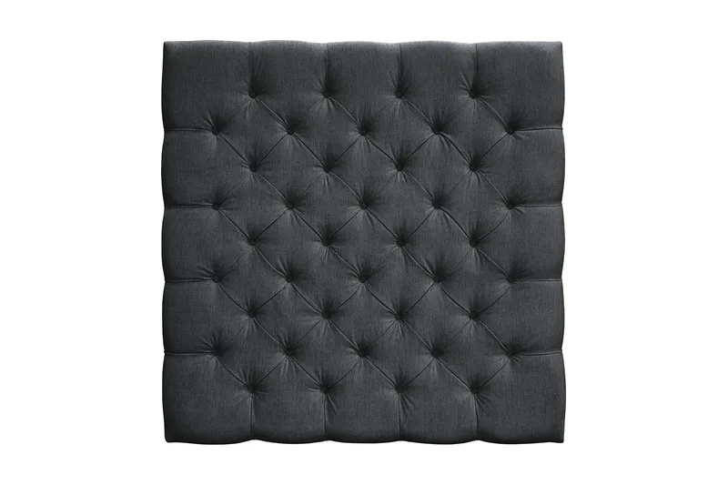 Sengegavl Joluma 140 Knapper, Svart