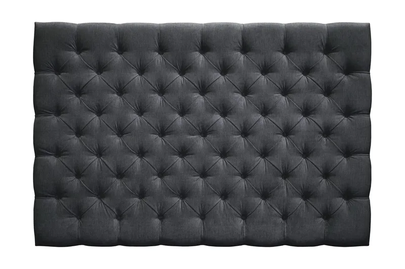 Sengegavl Joluma 180 Knapper, Svart