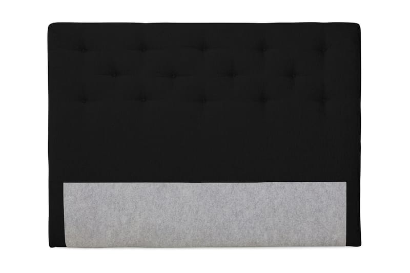 Sengegavl Laze Deluxe 160x200 Svart - Sengegavl