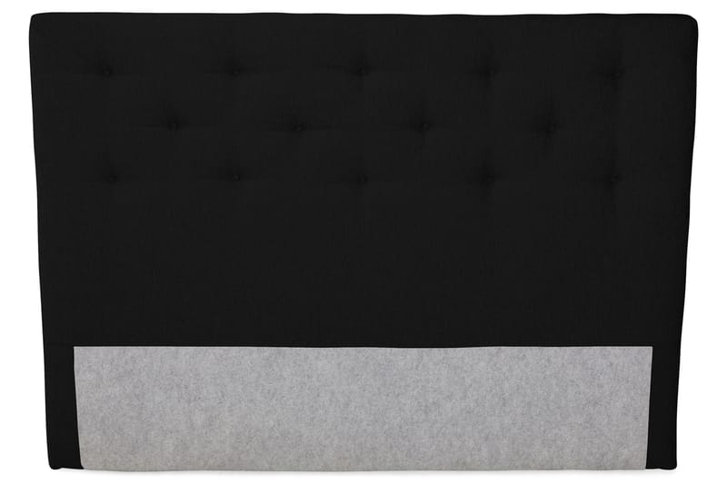 Sengegavl Laze Deluxe 160x200 Svart - Sengegavl