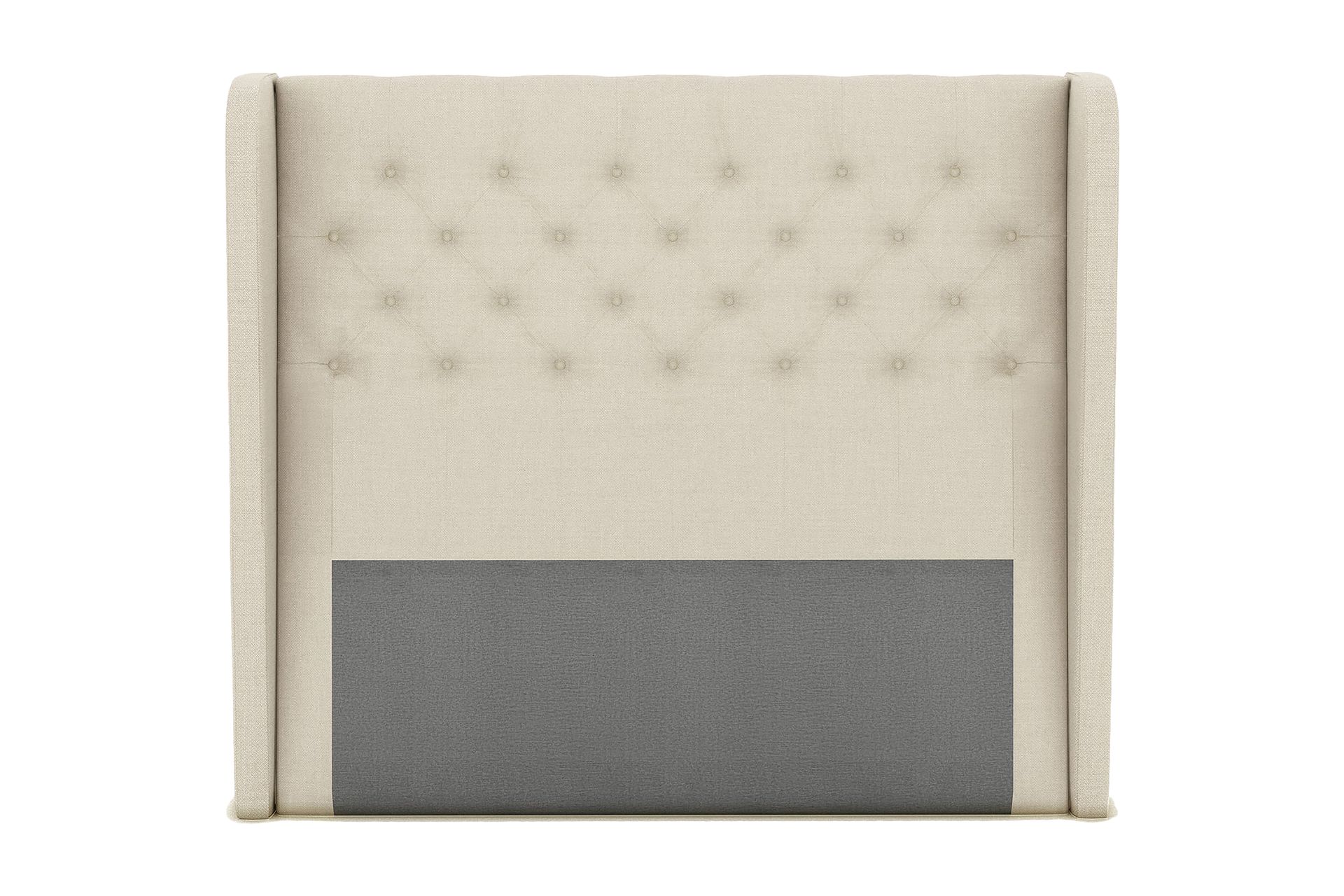 Sengegavl med Sider Choice 120 cm - Beige - Møbler - Senger - Sengetilbehør - Sengegavl