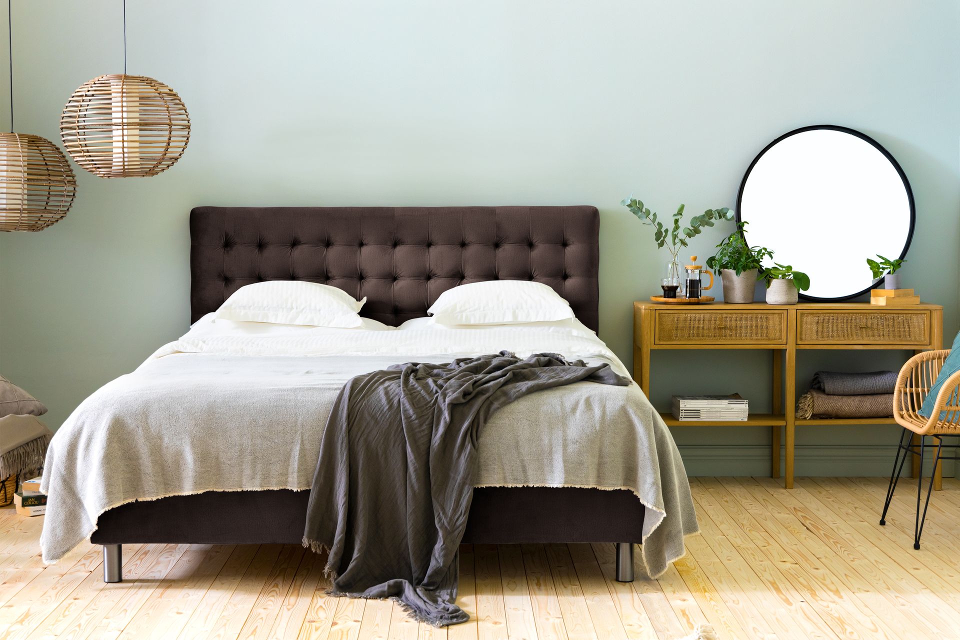 Sengegavl Rebeca 160 cm Square - Møbler - Senger - Sengetilbehør - Sengegavl