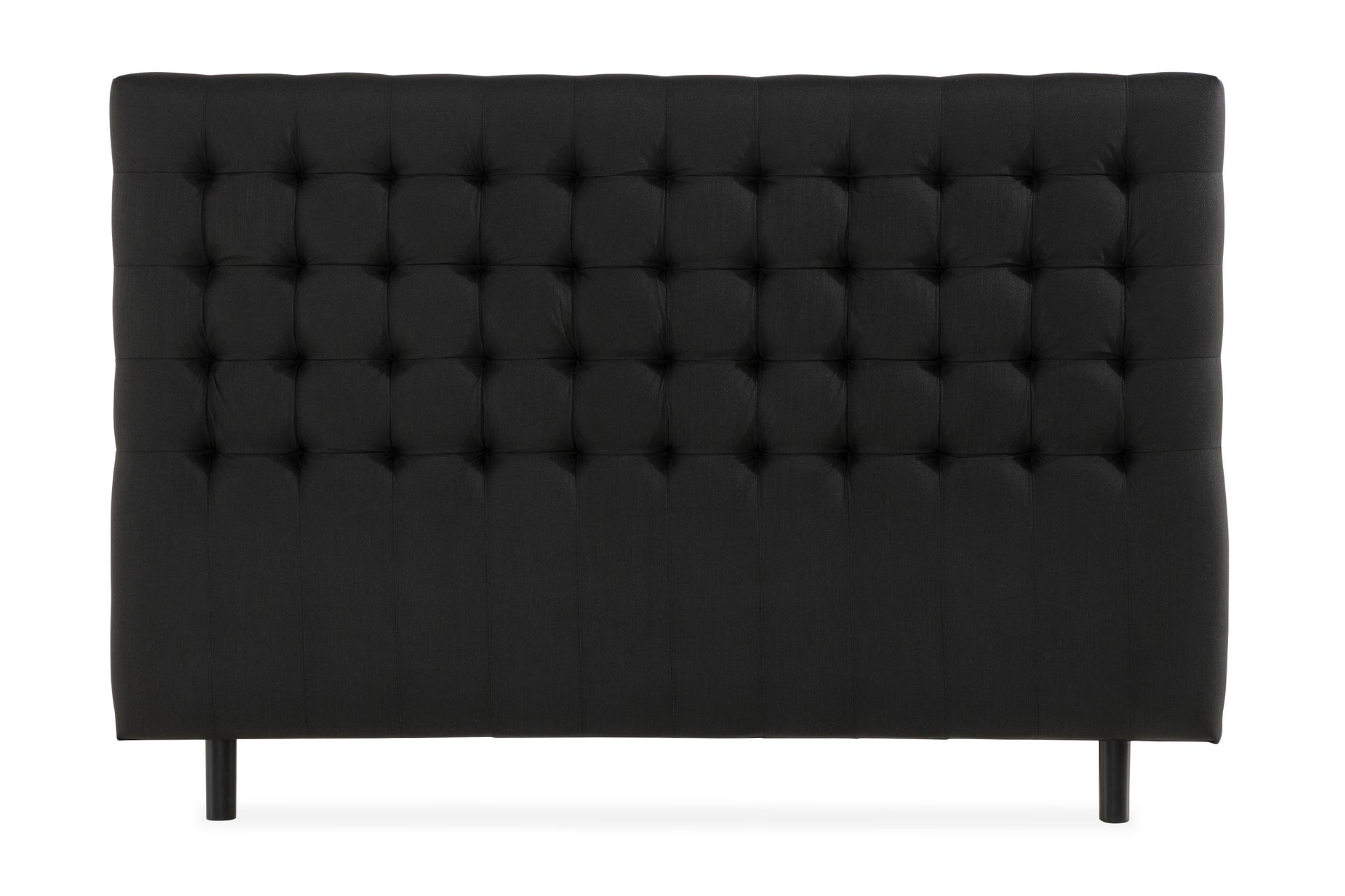 Sengegavl Rebeca Rutete 160 cm - Svart - Møbler - Senger - Sengetilbehør - Sengegavl