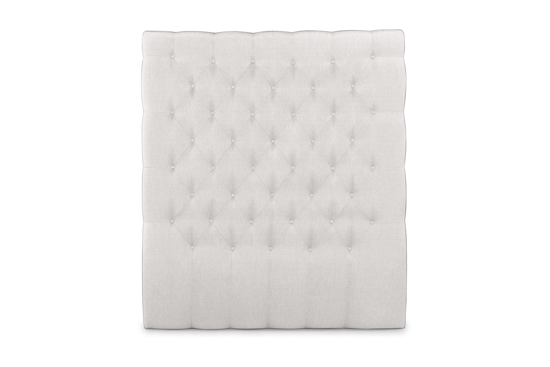 Sengegavl Relax 140 cm Dypstiftet Høy - Beige - Møbler - Senger - Sengetilbehør - Sengegavl