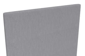 Sengegavl Romance/Roma Lyx 140 cm Lysgrå - Lysegrå - Møbler - Senger - Sengetilbehør - Sengegavl