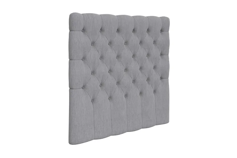 Sengegavl Roma/Romance 120 cm Dypstiftet - Lysegrå - Møbler - Senger - Sengetilbehør - Sengegavl