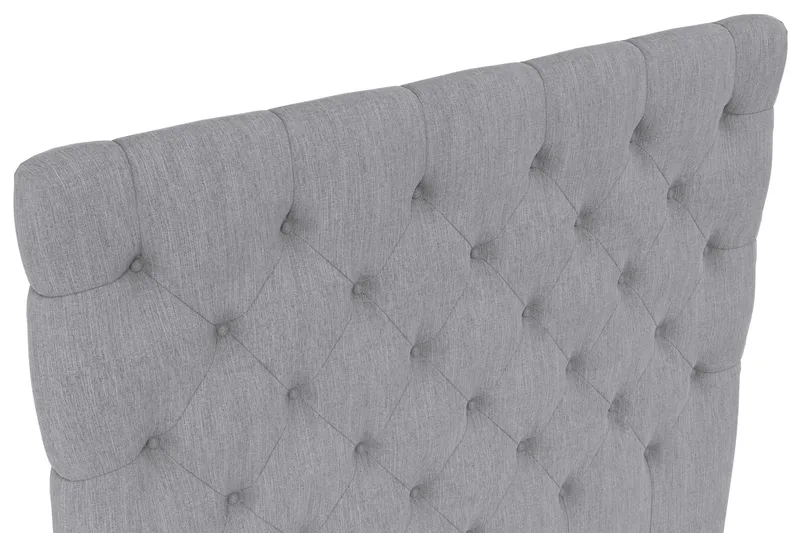 Sengegavl Roma/Romance 120 cm Dypstiftet - Lysegrå - Møbler - Senger - Sengetilbehør - Sengegavl