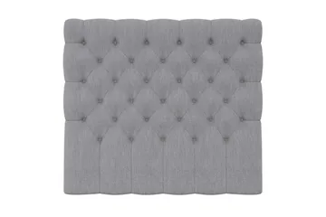 Sengegavl Roma/Romance 120 cm Dypstiftet - Lysegrå - Møbler - Senger - Sengetilbehør - Sengegavl