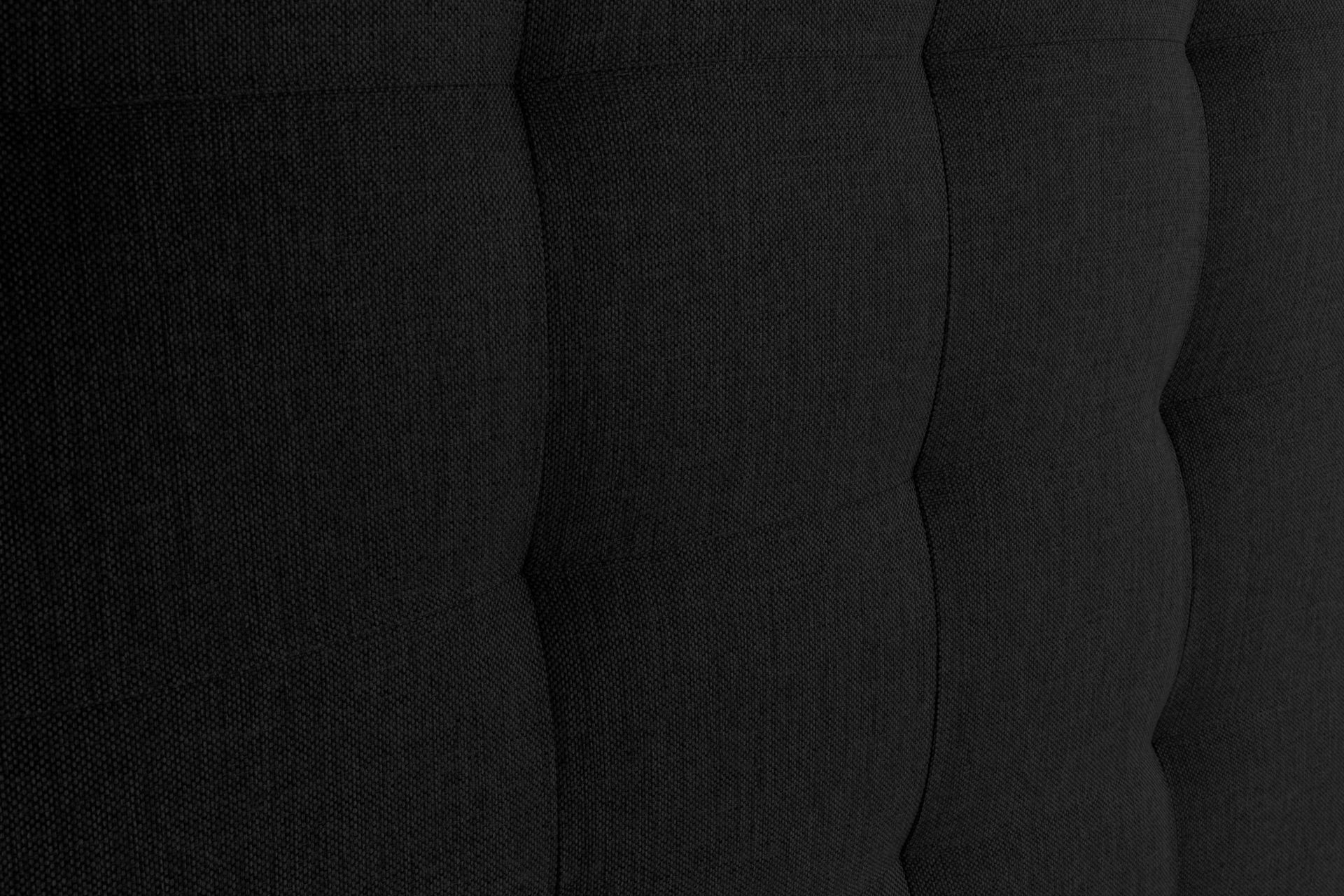 Sengegavl Suset 140 cm - Svart - Møbler - Senger - Sengetilbehør - Sengegavl