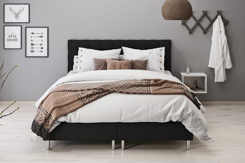 Sengegavl Suset 90 cm - Svart - Møbler - Senger - Sengetilbehør - Sengegavl
