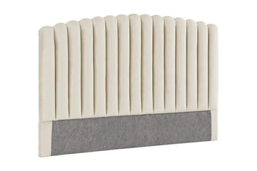Sengegavl Zehner 180 cm - Beige|Fløyel - Møbler - Senger - Sengetilbehør - Sengegavl