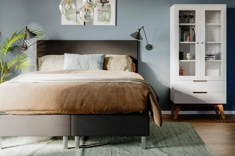 Sleepy Hodegavl 180 cm - Svart - Møbler - Senger - Sengetilbehør - Sengegavl