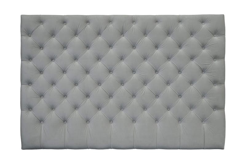 VICTORIA Sengegavl 160 - Lysegrå - Møbler - Senger - Sengetilbehør - Sengegavl