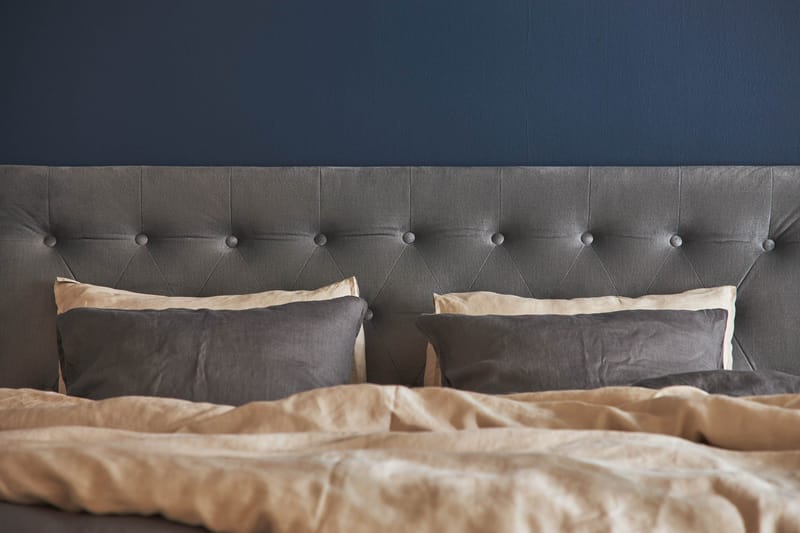 Wall Sengegavl 181x61 cm - Grå - Møbler - Senger - Sengetilbehør - Sengegavl