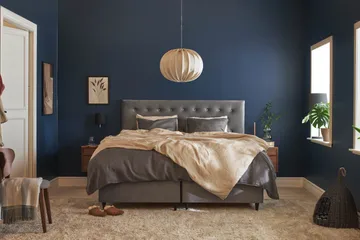 Wall Sengegavl 181x61 cm - Grå - Møbler - Senger - Sengetilbehør - Sengegavl