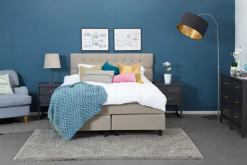 Wynne Sengegavl 180 cm - Beige - Møbler - Senger - Sengetilbehør - Sengegavl