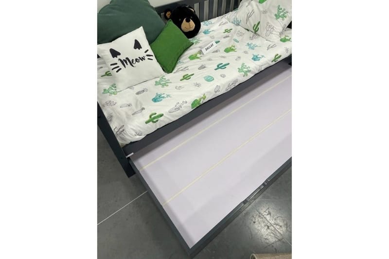 Sengeskuff Dallas 90x190 cm Antrasitt - Antrasitt - Møbler - Senger - Sengetilbehør - Oppbevaring til senger
