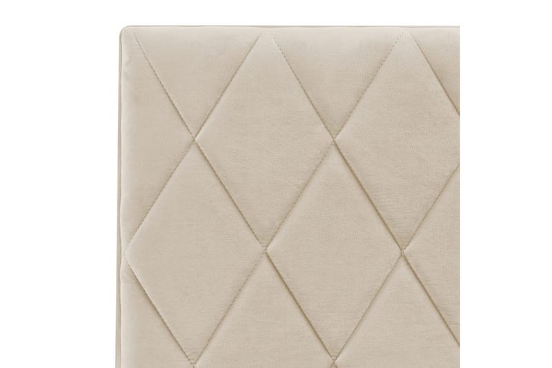 Sengramme og sengestamme Seng med oppbevaring Rochefort Beige 160x200 - Møbler - Senger - Senger med oppbevaring