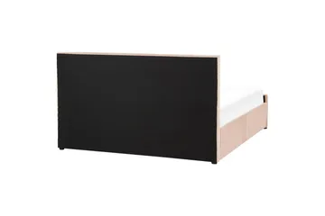 Sengramme og sengestamme Seng med oppbevaring Rochefort Beige 160x200 - Møbler - Senger - Senger med oppbevaring