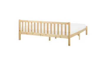 Shreyansh Sengramme 180x200 cm - Lyst tre - Møbler - Senger - Sengeramme & sengestamme