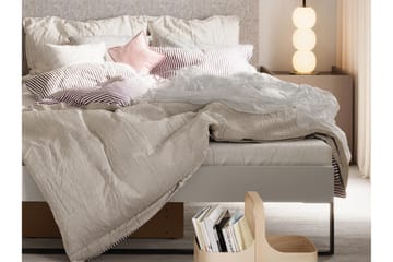 Sigmana Møbelsett For Soverom - Lys Grå/Beige - Møbler - Senger - Møbelsett til soverom