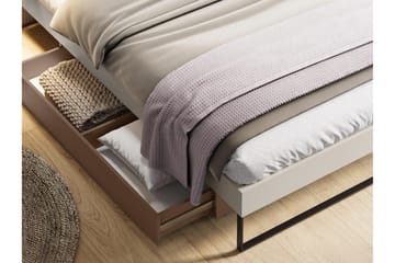 Sigmana Møbelsett For Soverom - Lys Grå/Beige - Møbler - Senger - Møbelsett til soverom