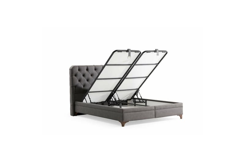 Sorang Frame Seng 100x200 cm - Grå - Møbler - Senger - Rammeseng