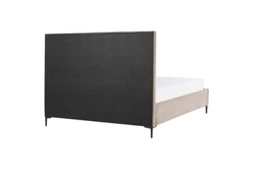 Soveromssett Sezanne Beige/grå/svart, 180x200 cm, Fløyel - Beige/grå/svart, 180x200 cm, Fløyel - Møbler - Senger - Møbelsett til soverom