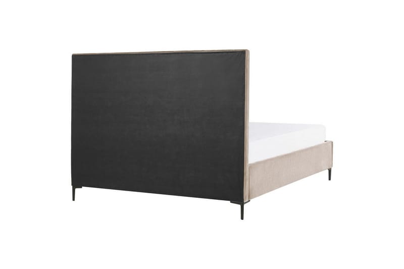 Soveromssett Sezanne Beige/grå/svart, 180x200 cm, Fløyel - Beige/grå/svart, 180x200 cm, Fløyel - Møbler - Senger - Møbelsett til soverom