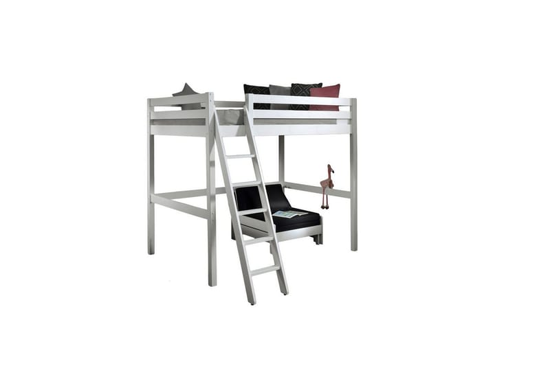 Sovesofa Pino Mezzanine Hvit, 140 x 200 cm - Hvit, 140 x 200 cm - Møbler - Senger - Møbelsett til soverom