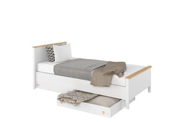 Storys Sengeramme 200x90 cm - Hvit - Møbler - Senger - Sengeramme & sengestamme