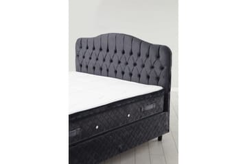 Subash Komplett Sengepakke 150x200 cm - Antrasitt - Møbler - Senger - Komplett sengepakke