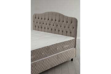 Subash Komplett Sengepakke 150x200 cm - Beige - Møbler - Senger - Komplett sengepakke