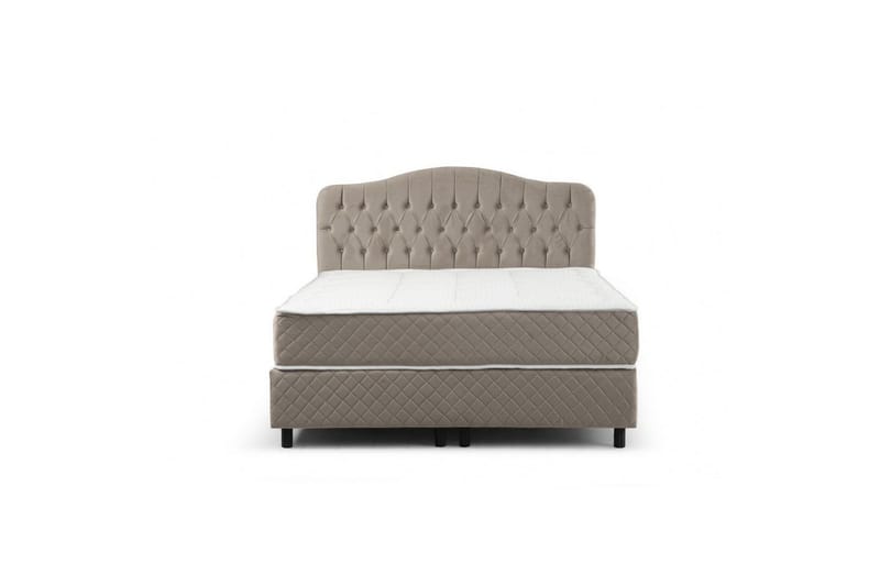 Subash Komplett Sengepakke 150x200 cm - Beige - Møbler - Senger - Komplett sengepakke