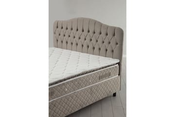 Subash Komplett Sengepakke 150x200 cm - Beige - Møbler - Senger - Komplett sengepakke