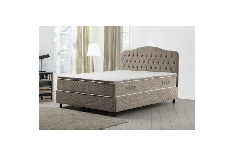 Subato Sengepakke Kontinentalseng 140x200 cm - Beige - Møbler - Senger - Kontinentalsenger