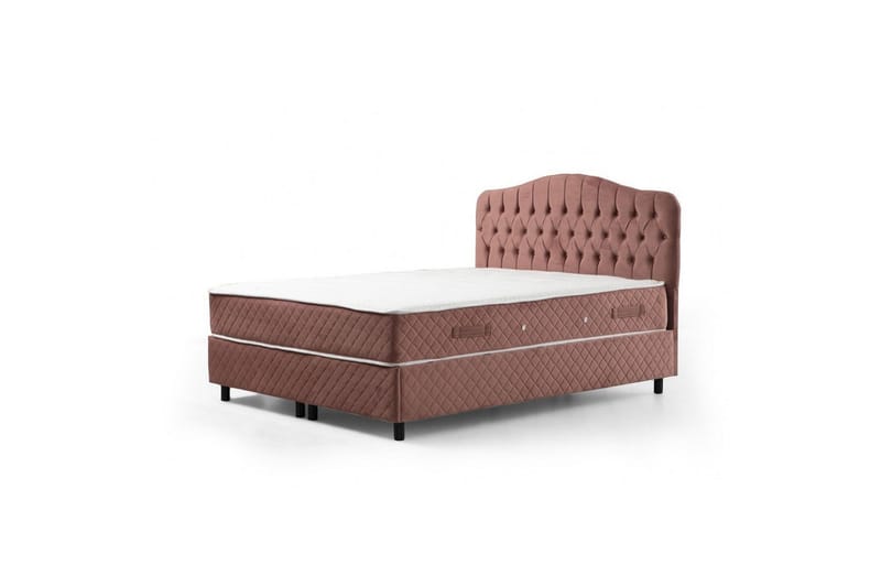 Subato Sengepakke Kontinentalseng 150x200 cm - Rødmende rosa - Møbler - Senger - Kontinentalsenger
