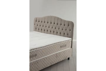 Subato Sengepakke Kontinentalseng 160x200 cm - Beige - Møbler - Senger - Kontinentalsenger