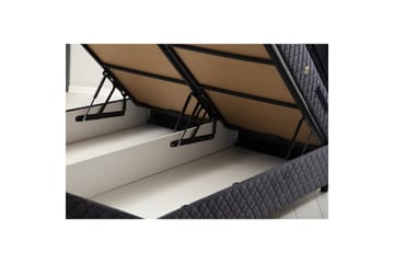 Subato Sengeramme 150x200 cm - Antrasitt - Møbler - Senger - Sengeramme & sengestamme