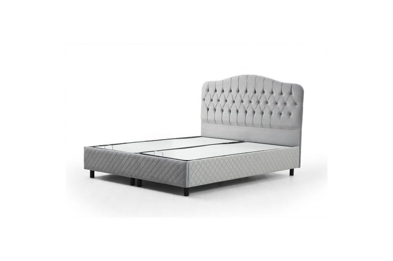 Subato Sengeramme 150x200 cm - Grå - Møbler - Senger - Sengeramme & sengestamme