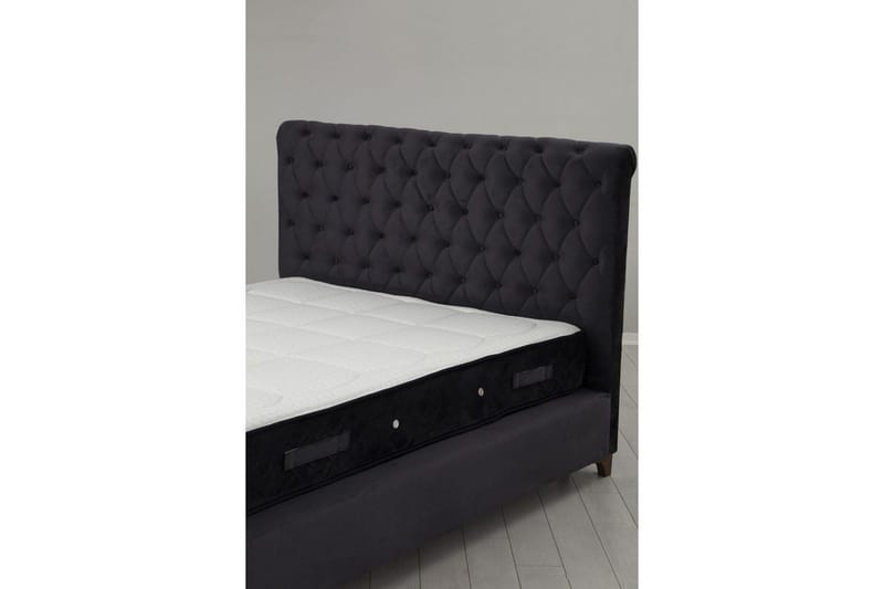 Subra Komplett Sengepakke 160x200 cm - Antrasitt - Møbler - Senger - Komplett sengepakke