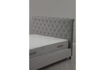 Subra Komplett Sengepakke 160x200 cm - Grå - Møbler - Senger - Komplett sengepakke